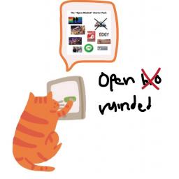 Berbicara Mengenai Meme "Open Minded Starterpack"