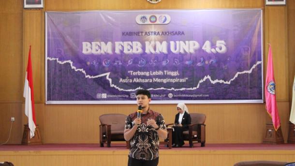 Bangun Organisasi Progresif, LKMM-TM FEB Angkat Isu Globalisasi