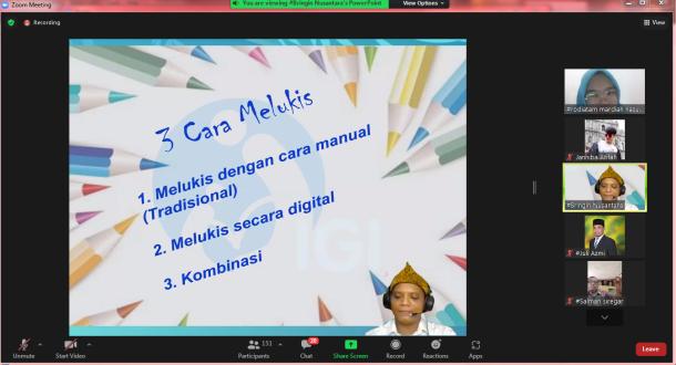 Webinar Ikatan Guru Indonesia (IGI): Tips & Trik Digital Painting