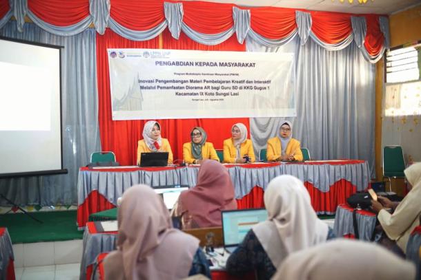 Dosen UNP Kembangkan Diorama AR untuk Pembelajaran di IX Koto Sungai Lasi