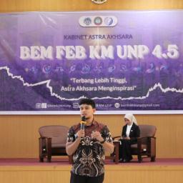 Bangun Organisasi Progresif, LKMM-TM FEB Angkat Isu Globalisasi