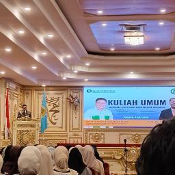 Tingkatkan Kompetensi Mahasiswa, FEB UNBRAH Berkolaborasi dengan BI Adakan Kuliah Umum
