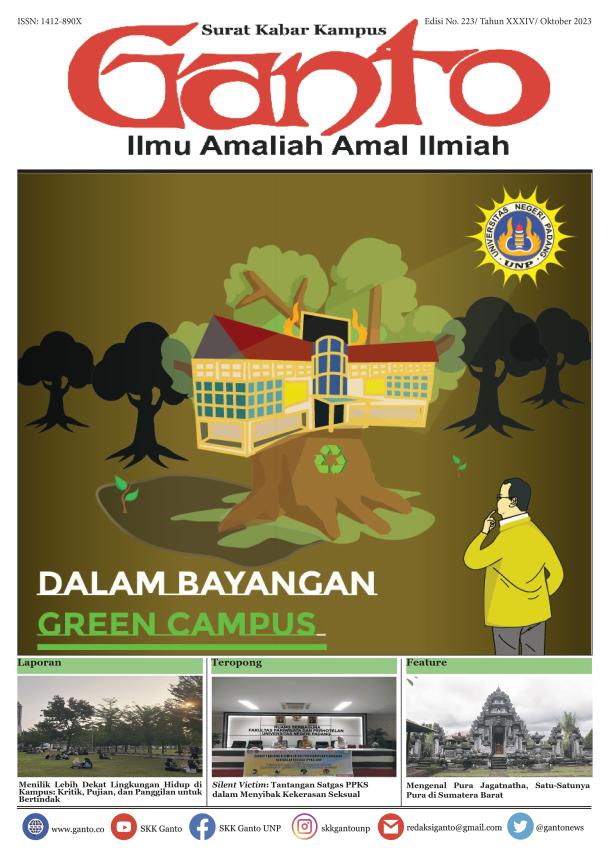 Tabloid Ganto Edisi 223: Dalam Bayangan Green Campus