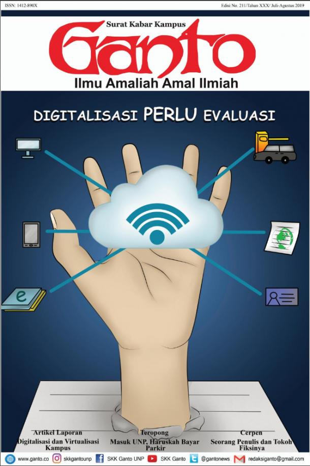 Taboid Ganto Edisi 211: Digitalisasi Perlu Evaluasi